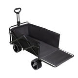 Green Lion Foldable Wagon Cart 250 - Black