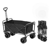 Green Lion Foldable Wagon Cart 250 - Black